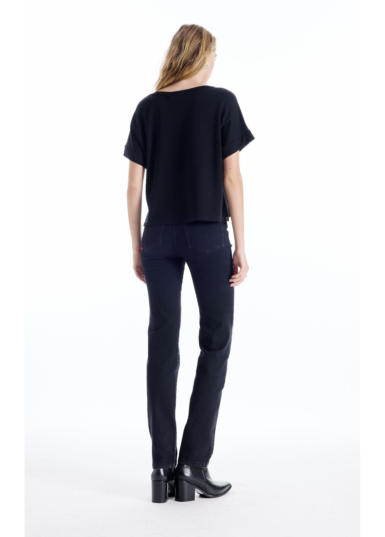 Blusa Visco Lycra Shirt Preto