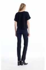 Blusa Visco Lycra Shirt Preto