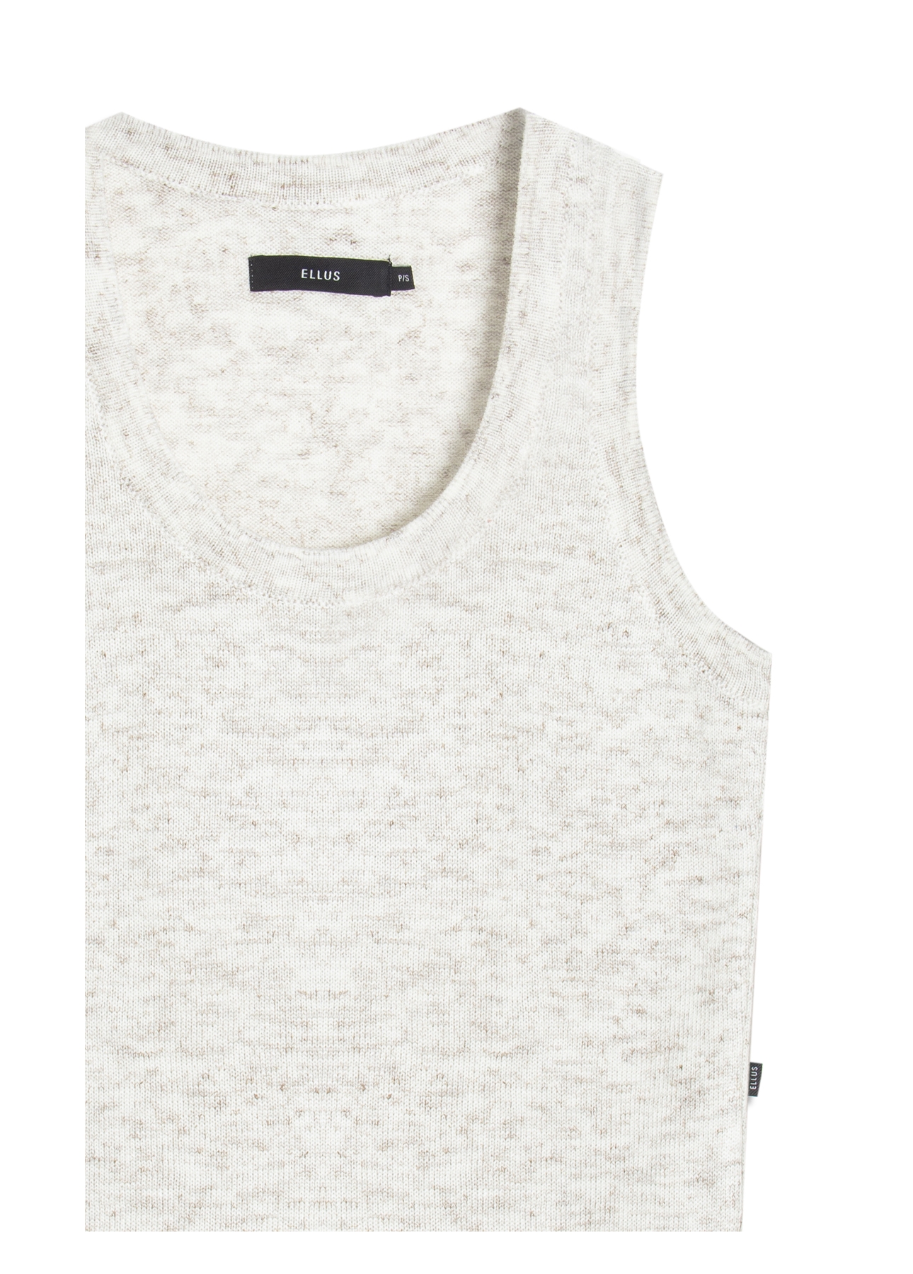 Blusa Visco Mescla Jersey Off White Mescla
