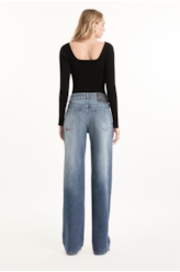 Blusa Visco Ribbed Preto