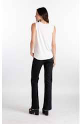 Blusa  Visco Shine Hotfix Off White