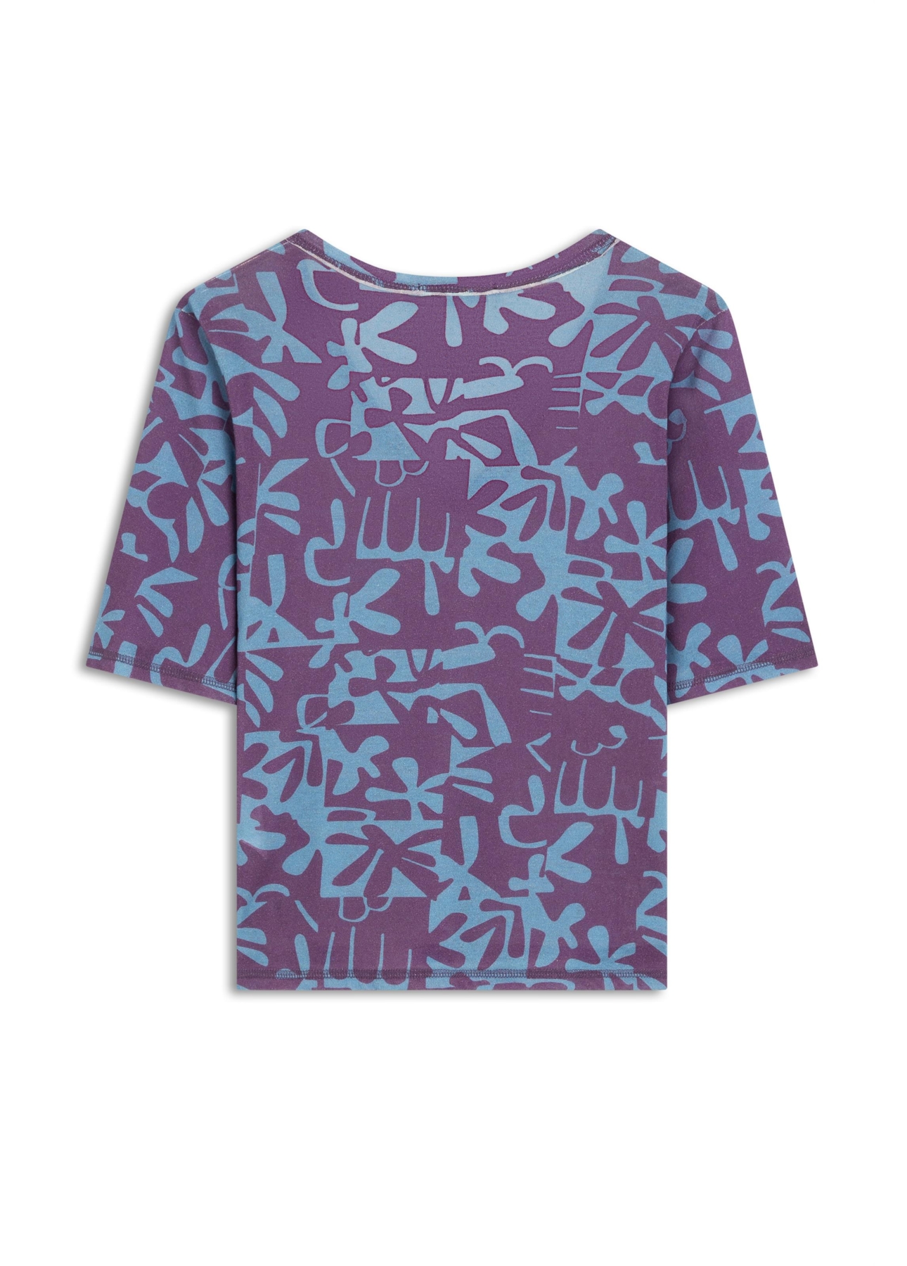 Blusa Viscolinho Mosaico Padrao 1