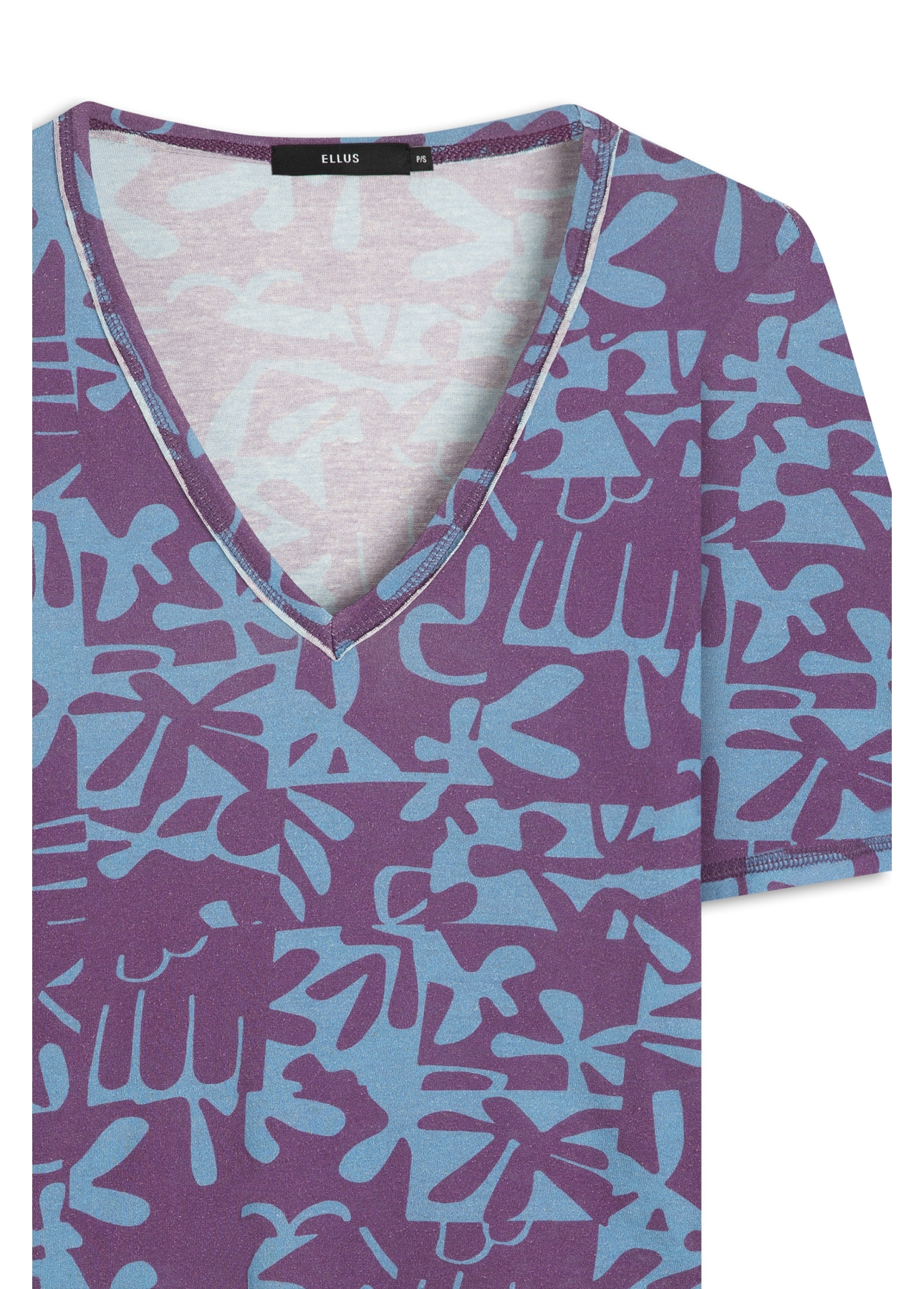Blusa Viscolinho Mosaico Padrao 1
