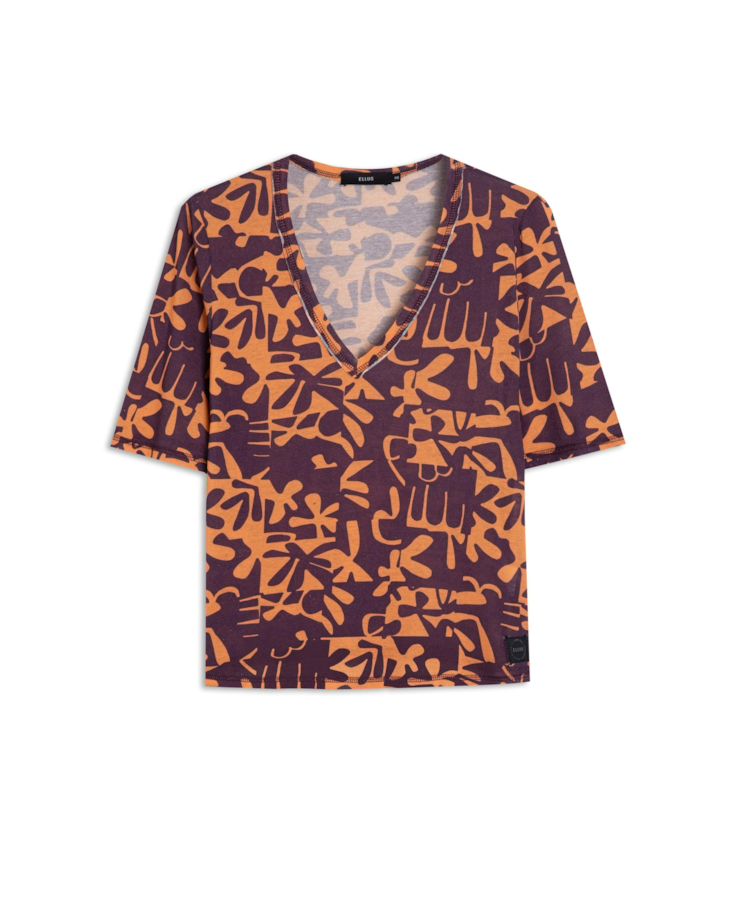 Blusa Viscolinho Mosaico Padrao 2