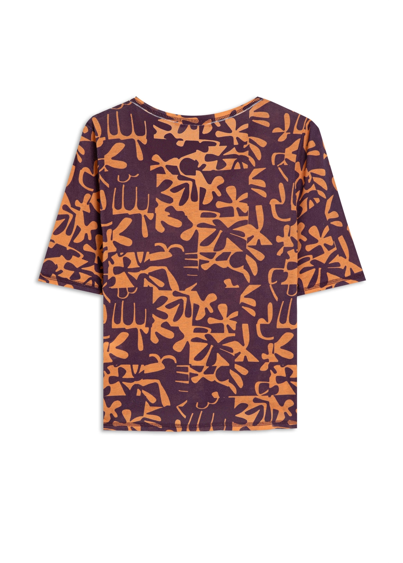Blusa Viscolinho Mosaico Padrao 2