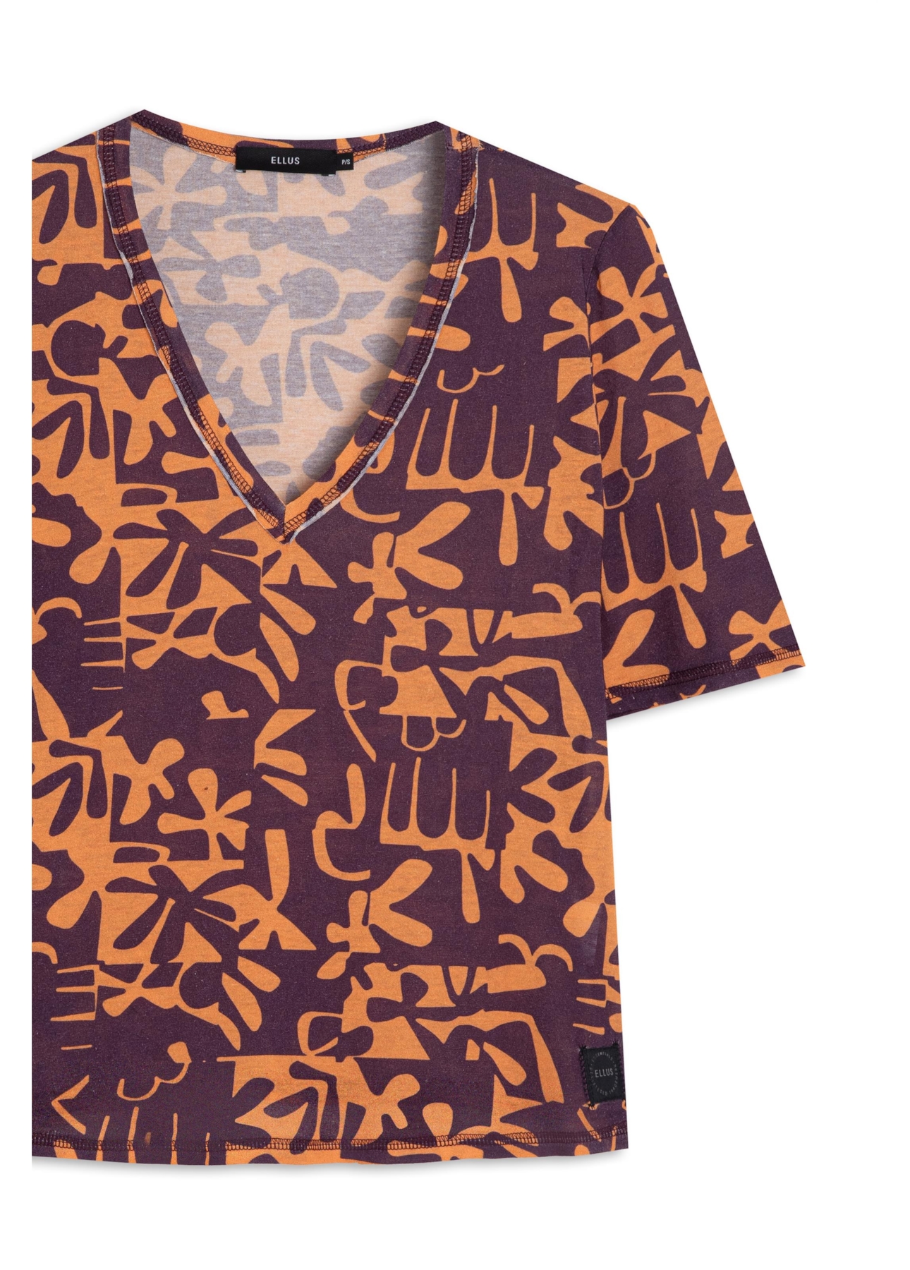 Blusa Viscolinho Mosaico Padrao 2