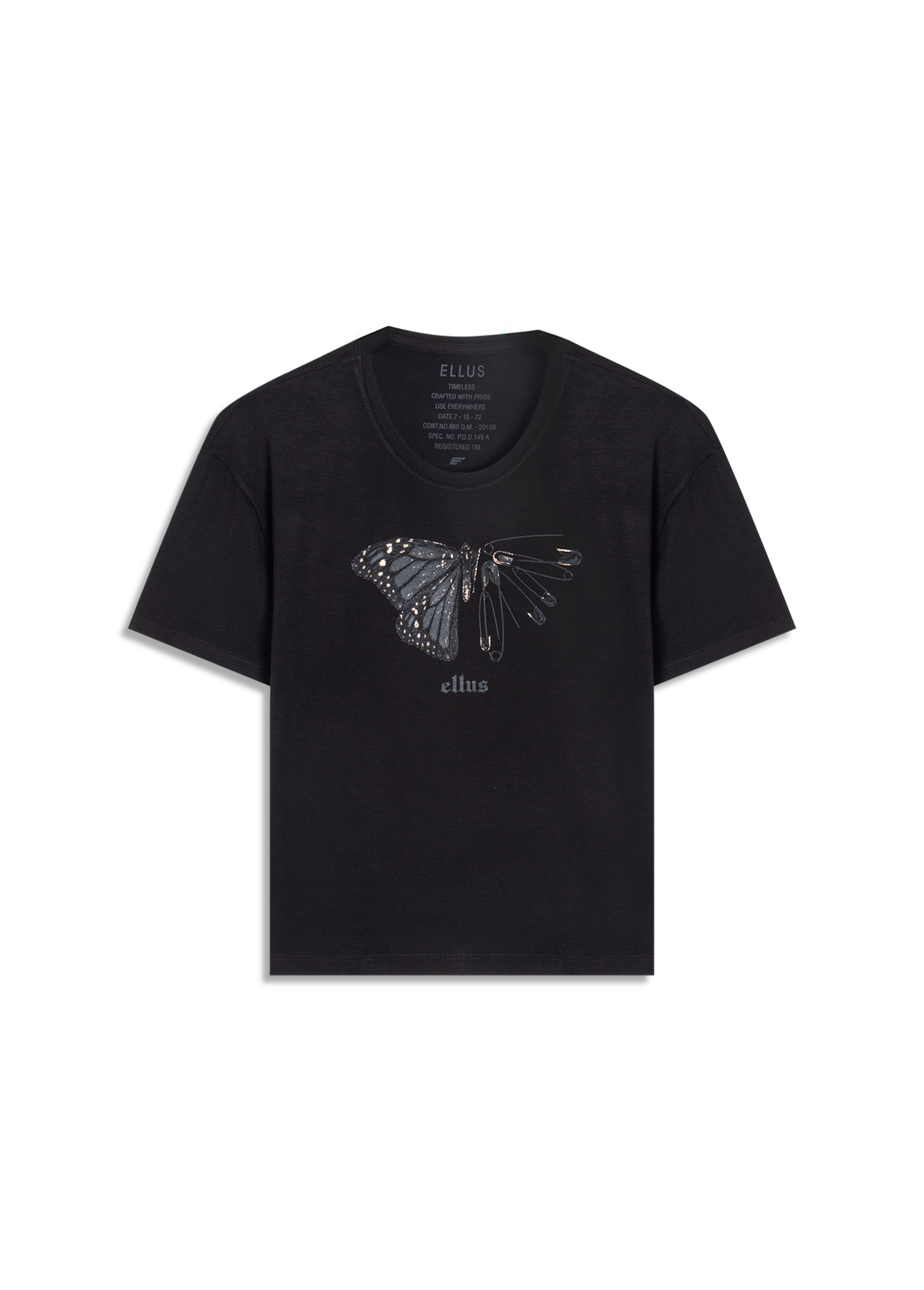 Blusa Viscolycra Arte Preto