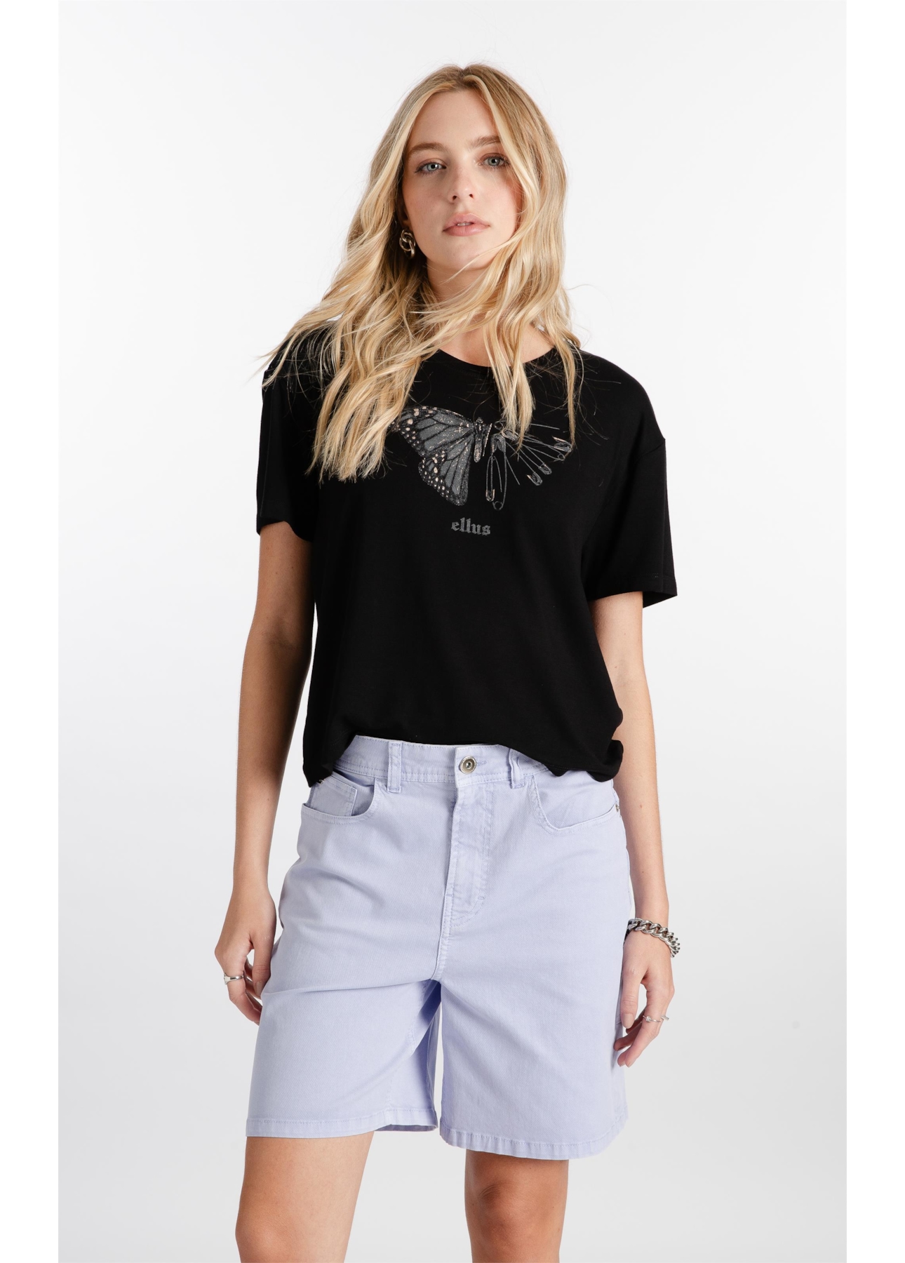 Blusa Viscolycra Arte Preto