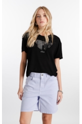 Blusa Viscolycra Arte Preto
