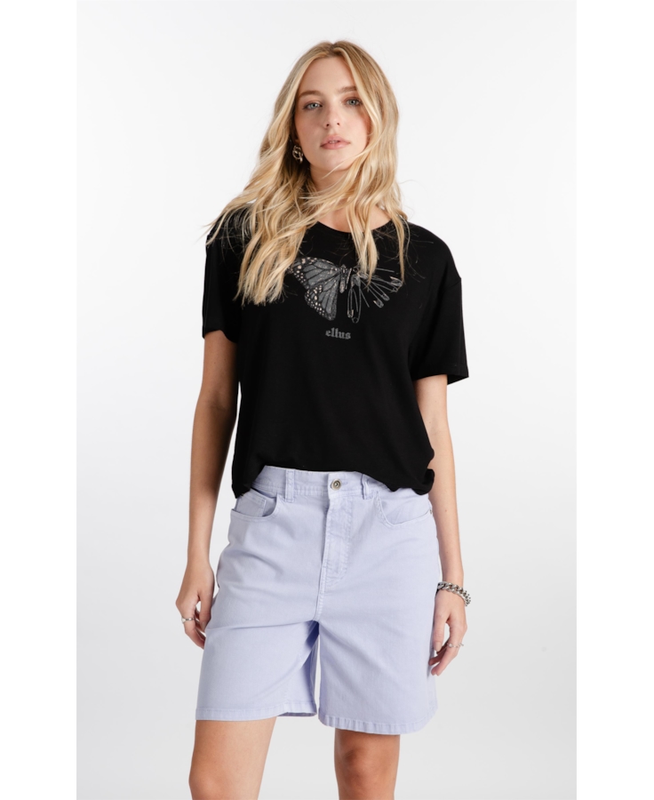 Blusa Viscolycra Arte Preto