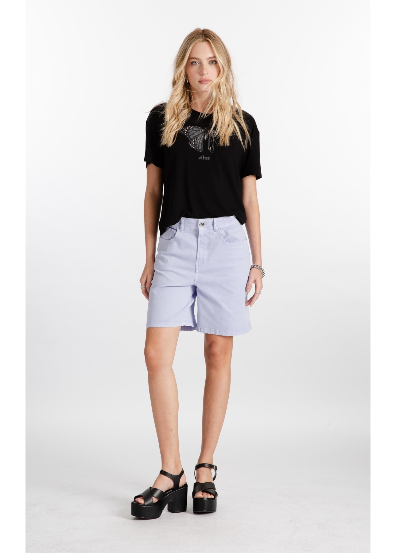 Blusa Viscolycra Arte Preto