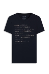 Blusa Viscolycra Ellus Heritage Boxy Preto