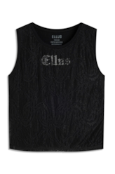 Blusa Viscolycra Lace  Boyish Preto