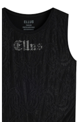 Blusa Viscolycra Lace  Boyish Preto
