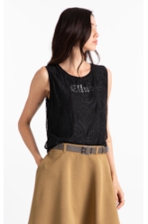 Blusa Viscolycra Lace  Boyish Preto