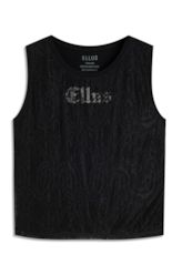 Blusa Viscolycra Lace  Boyish Preto