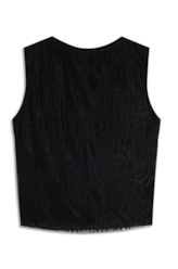 Blusa Viscolycra Lace  Boyish Preto