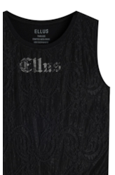 Blusa Viscolycra Lace  Boyish Preto