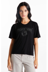 Blusa Viscolycra Mystic Soul Boxy Preto