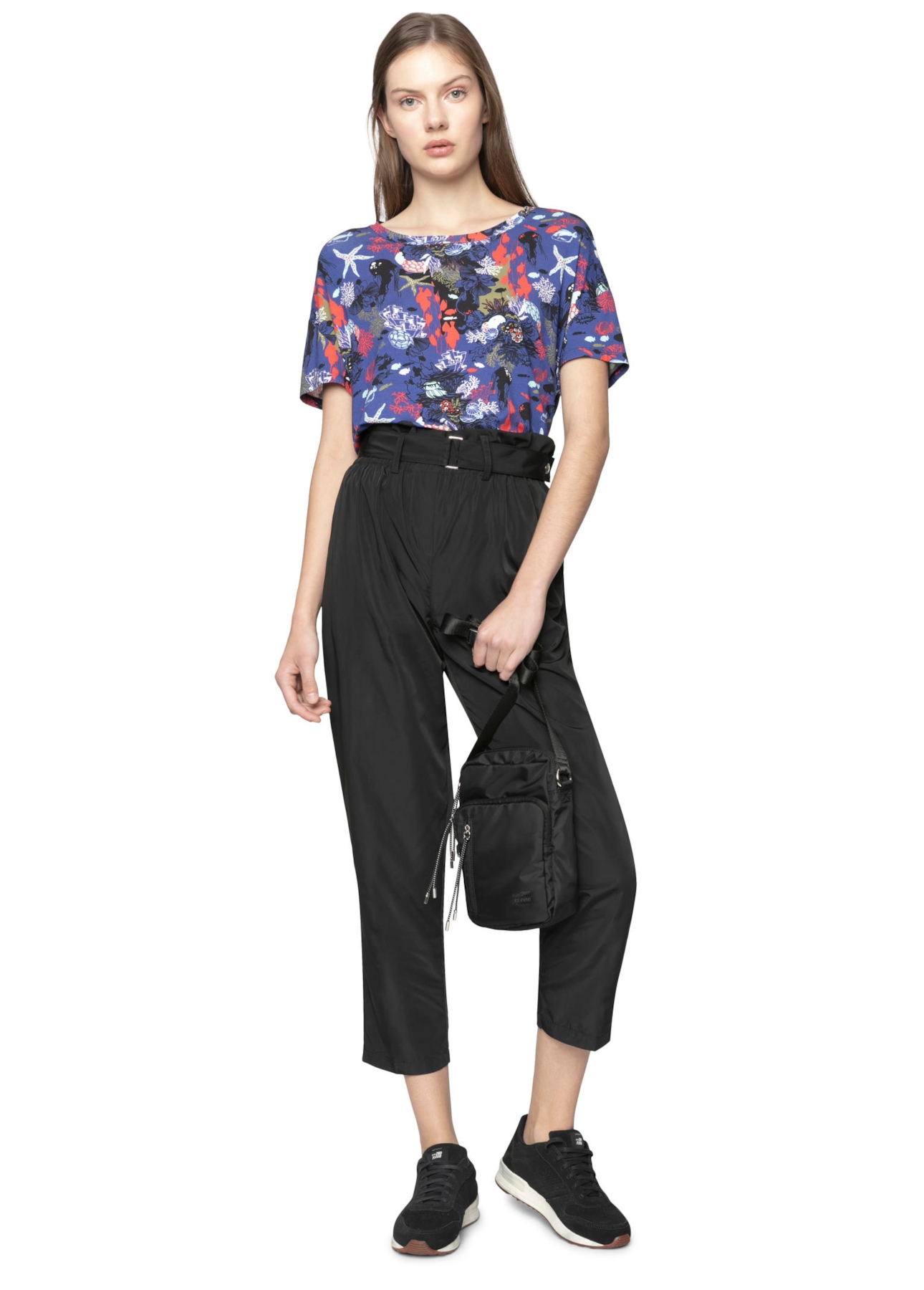 Blusa Viscose Deep Sea Estampado
