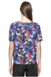 Blusa Viscose Deep Sea Estampado