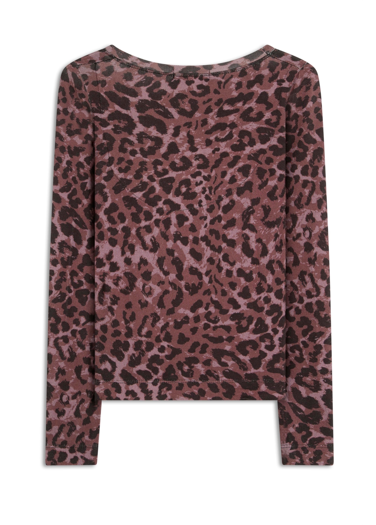 Blusa Viscotricot Animal Print Animal Print Rosa