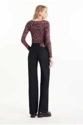 Blusa Viscotricot Animal Print Animal Print Rosa