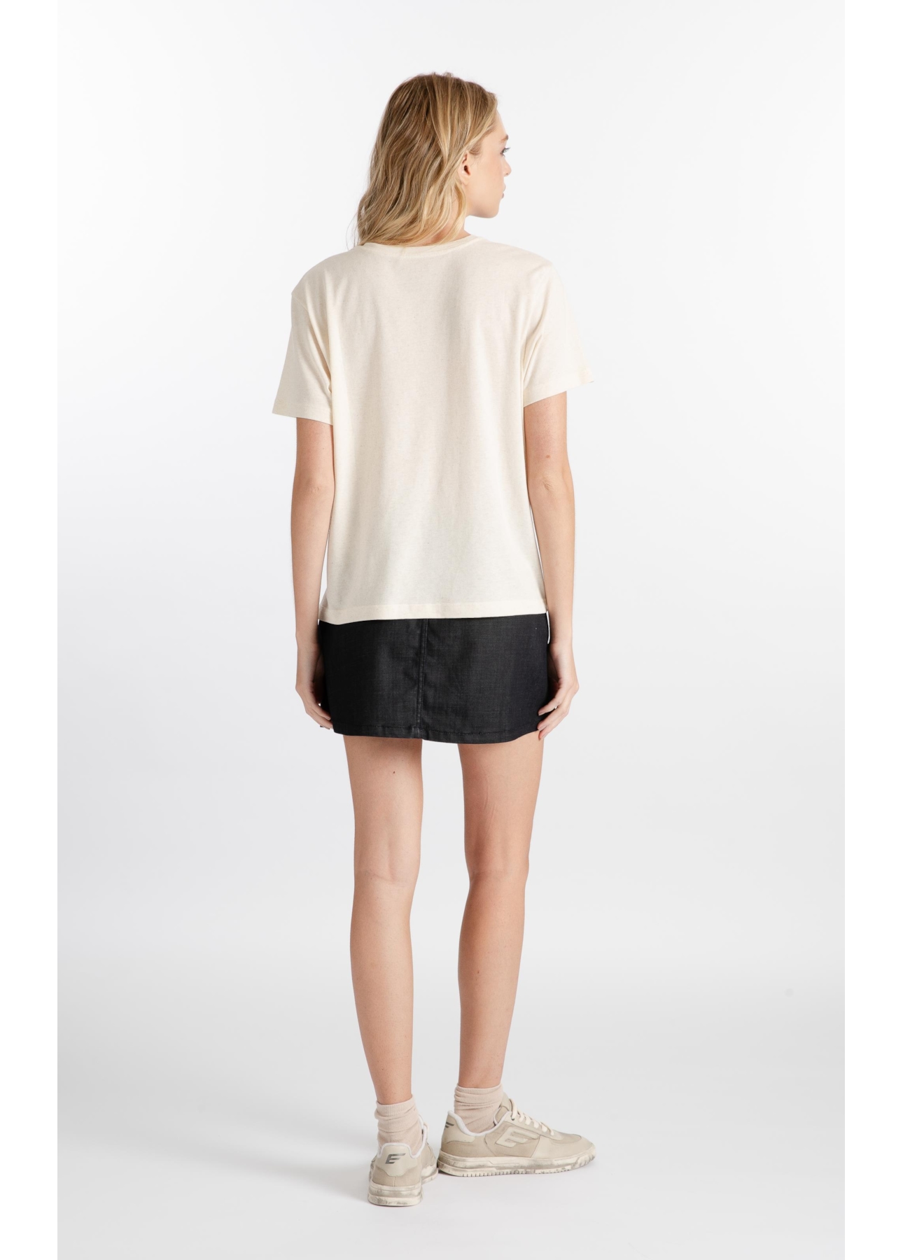 Blusa Viscotricot Chase The Wave Natural