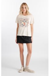 Blusa Viscotricot Chase The Wave Natural
