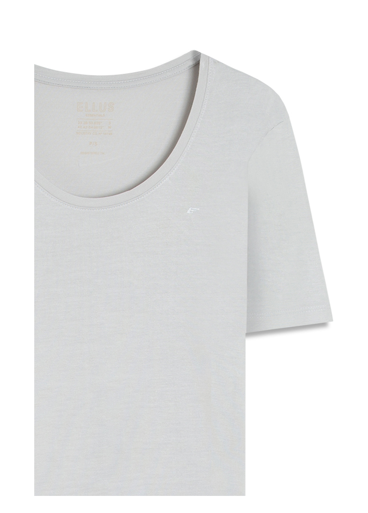 Blusa Viscotricot Ellus Classic Silver