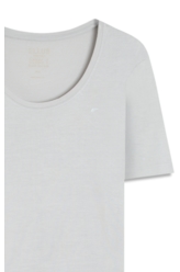 Blusa Viscotricot Ellus Classic Silver