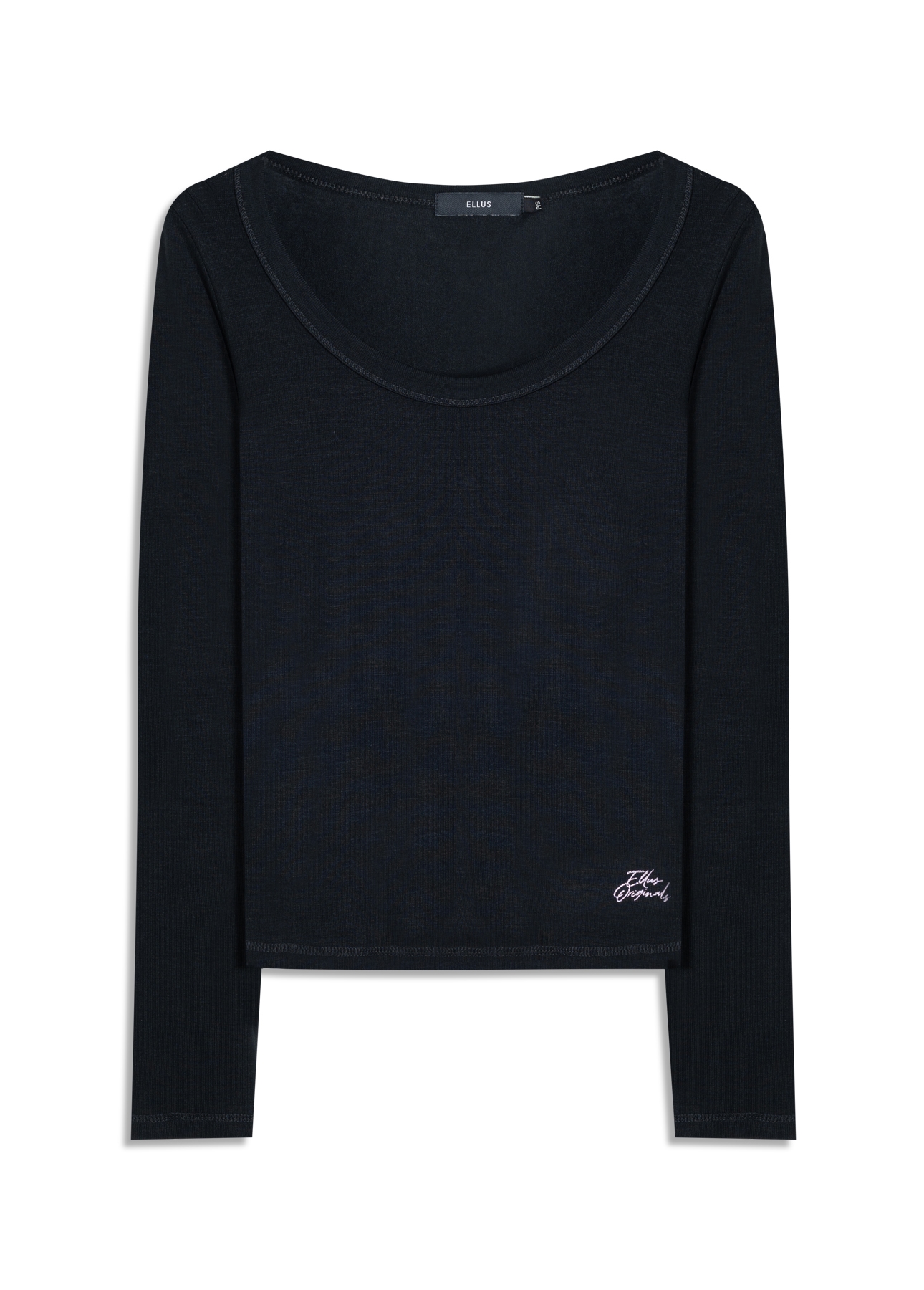 Blusa Viscotricot Ellus Toronto Preto