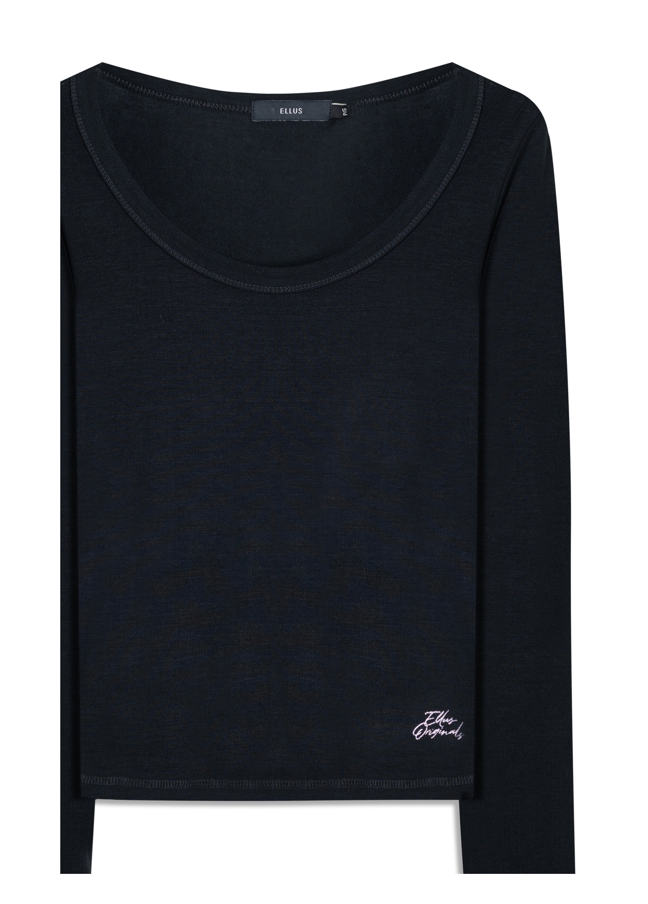 Blusa Viscotricot Ellus Toronto Preto