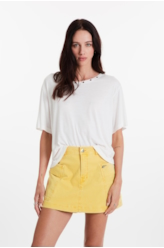 Blusa Viscotricot Eyelets Off White