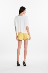 Blusa Viscotricot Eyelets Off White
