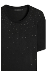 Blusa Viscotricot Hotfix Preto
