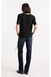 Blusa Viscotricot Hotfix Preto