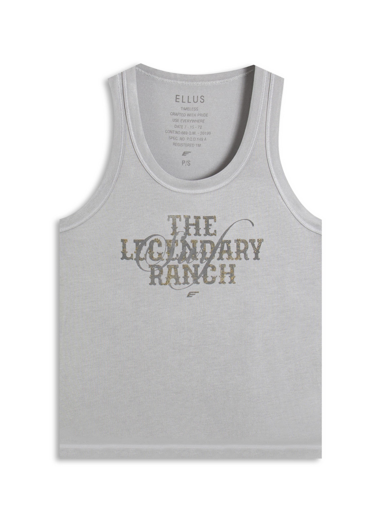 Blusa Viscotricot Legendary Surf Silver