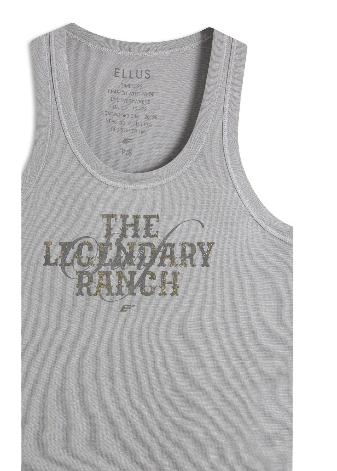 Blusa Viscotricot Legendary Surf Silver