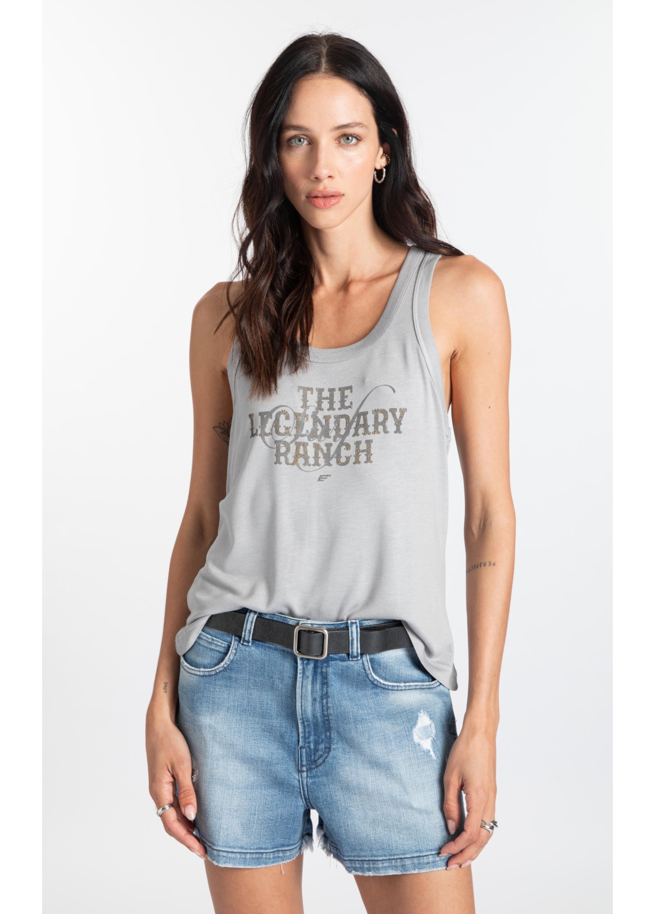 Blusa Viscotricot Legendary Surf Silver