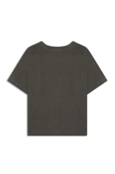 Blusa Washed City Rock Oversized Preto