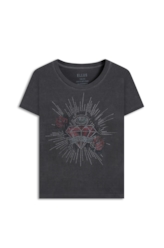 Blusa Washed Classic Diamond Preto