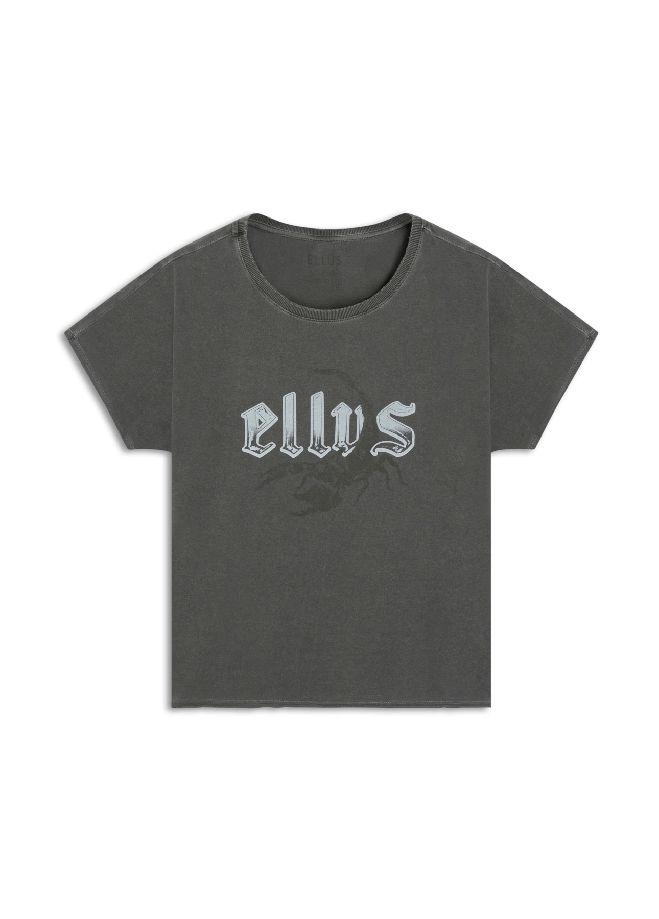 Blusa Washed Ellus Scorpion Preto