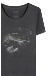 Blusa Washed Honored Preto