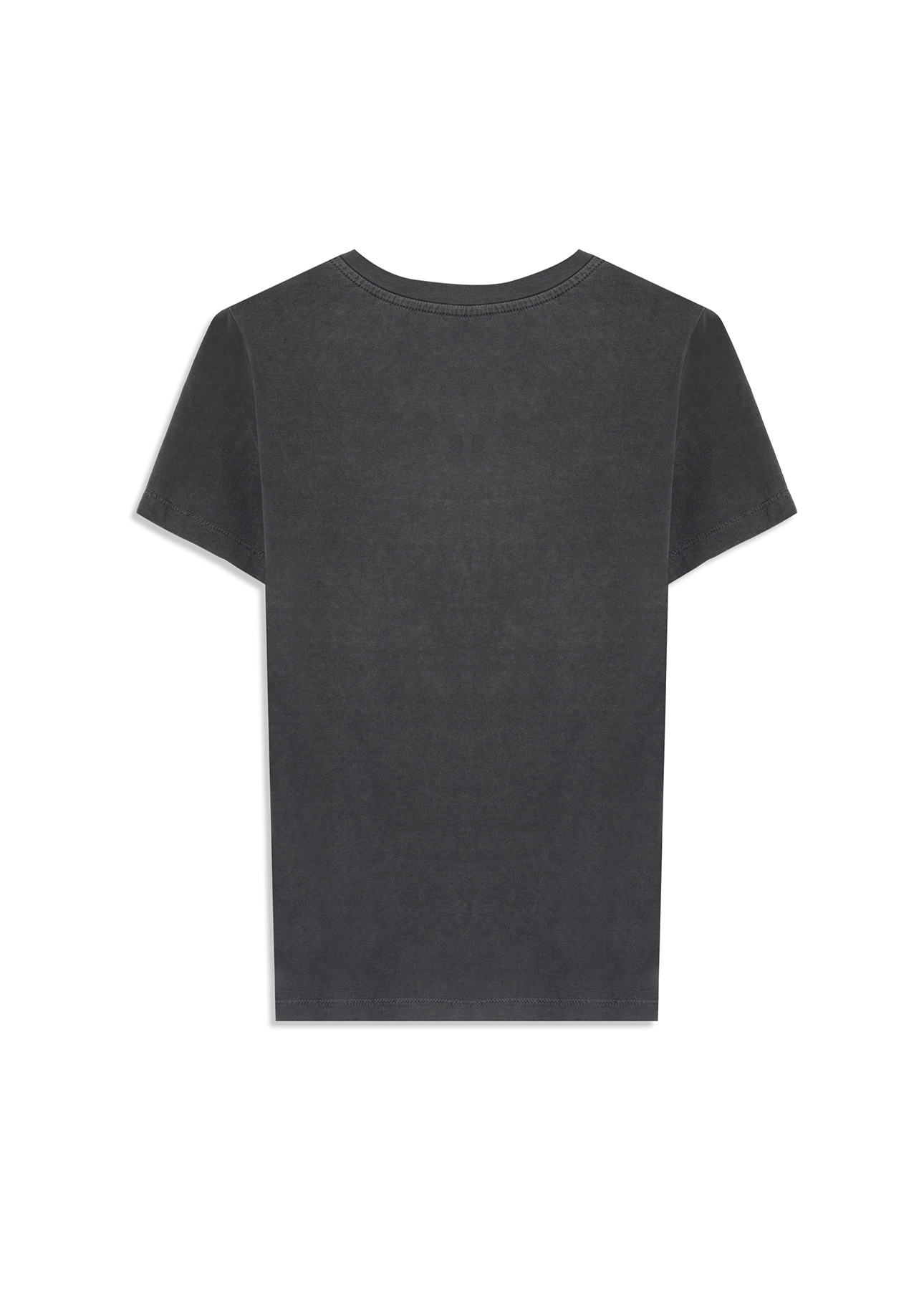 Blusa Washed Slim Rose Preto
