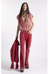 Blusa Watercolor Babadoss Cobre