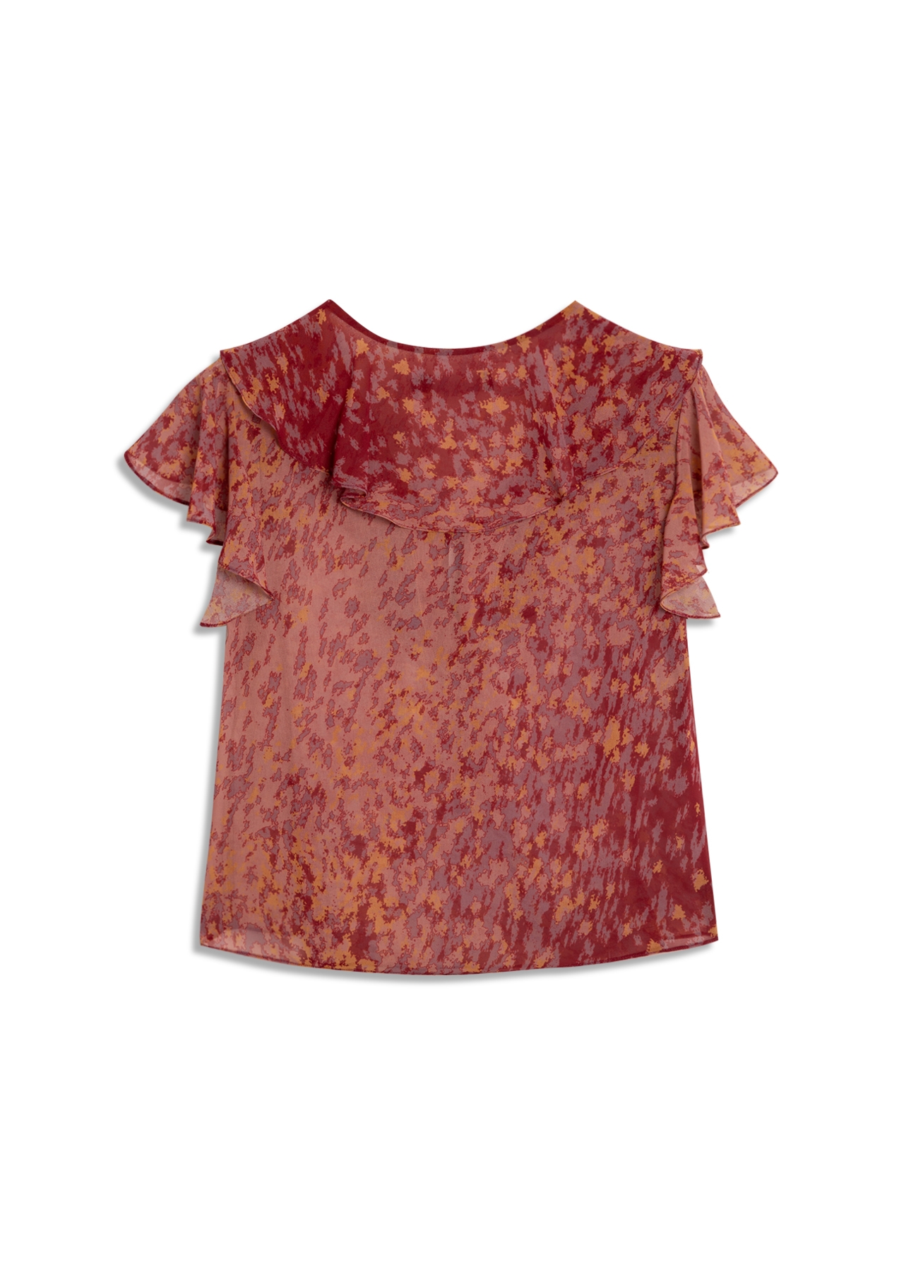 Blusa Watercolor Babadoss Cobre