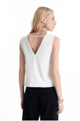 Blusa Way Sleeveless Off White
