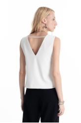 Blusa Way Sleeveless Off White