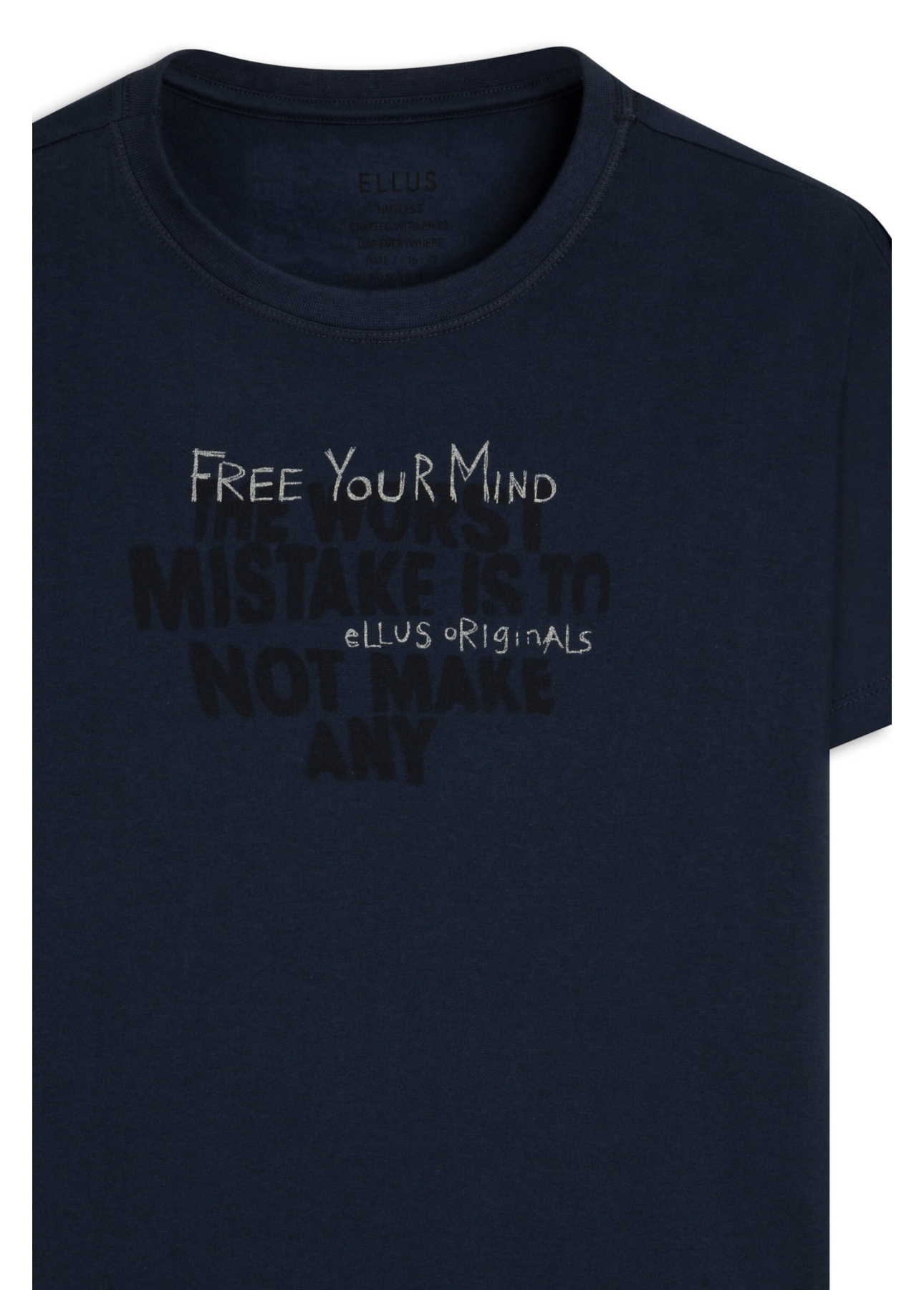 Blusa Worst Mistake Shine Dark Navy